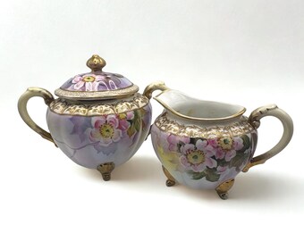 ensemble sucrier et crémier Noritake vintage