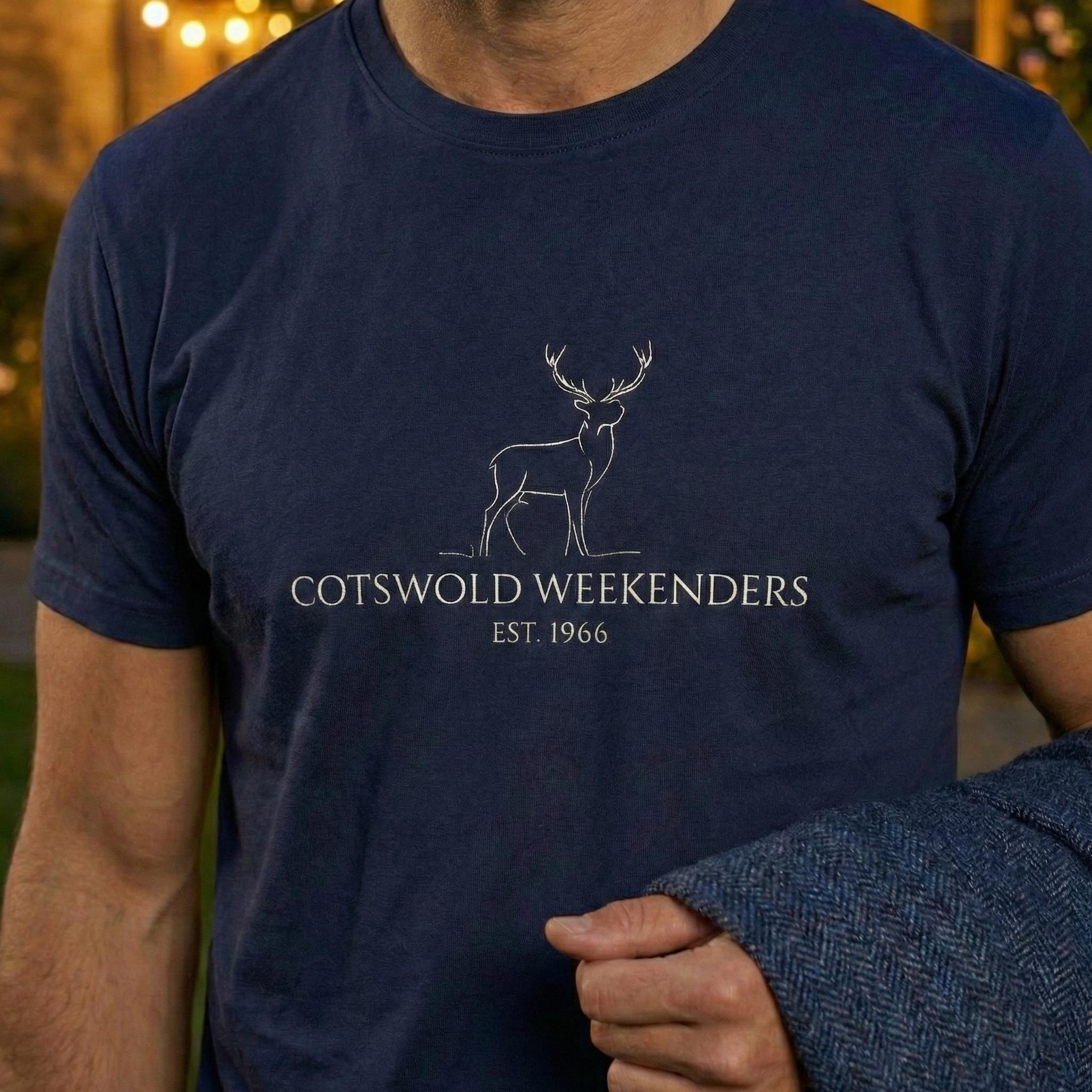 Cotswold Weekenders Stag Shirt Est 1966