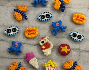 Other World Inspired Magnets | Handmade