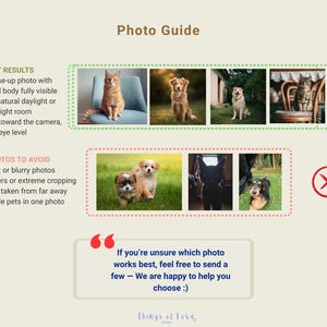 Custom Funny Pet Portrait from Photo, Spa Bathroom Decor, Dog Wall Art image 7