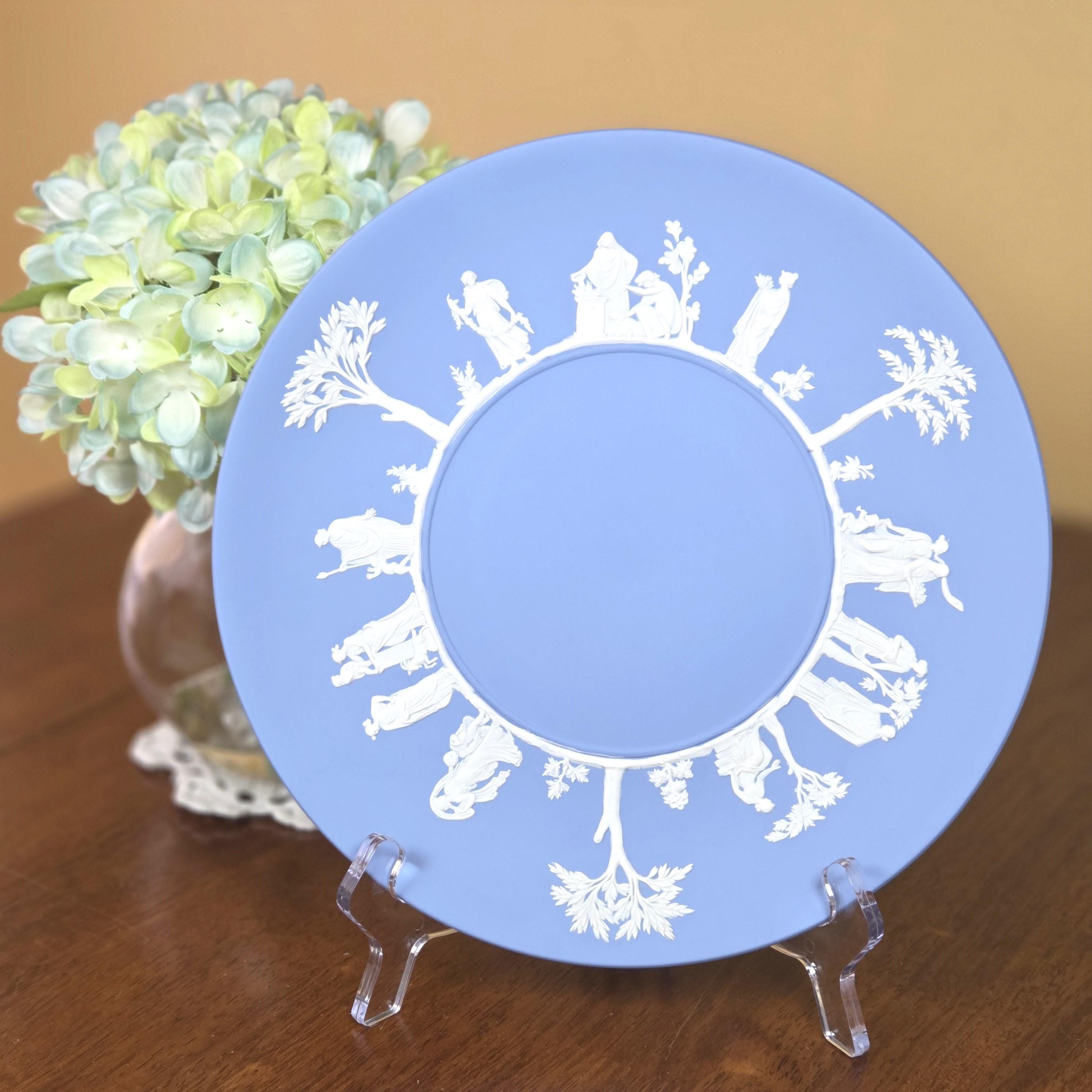 Jasperware Plate Lavender - Etsy