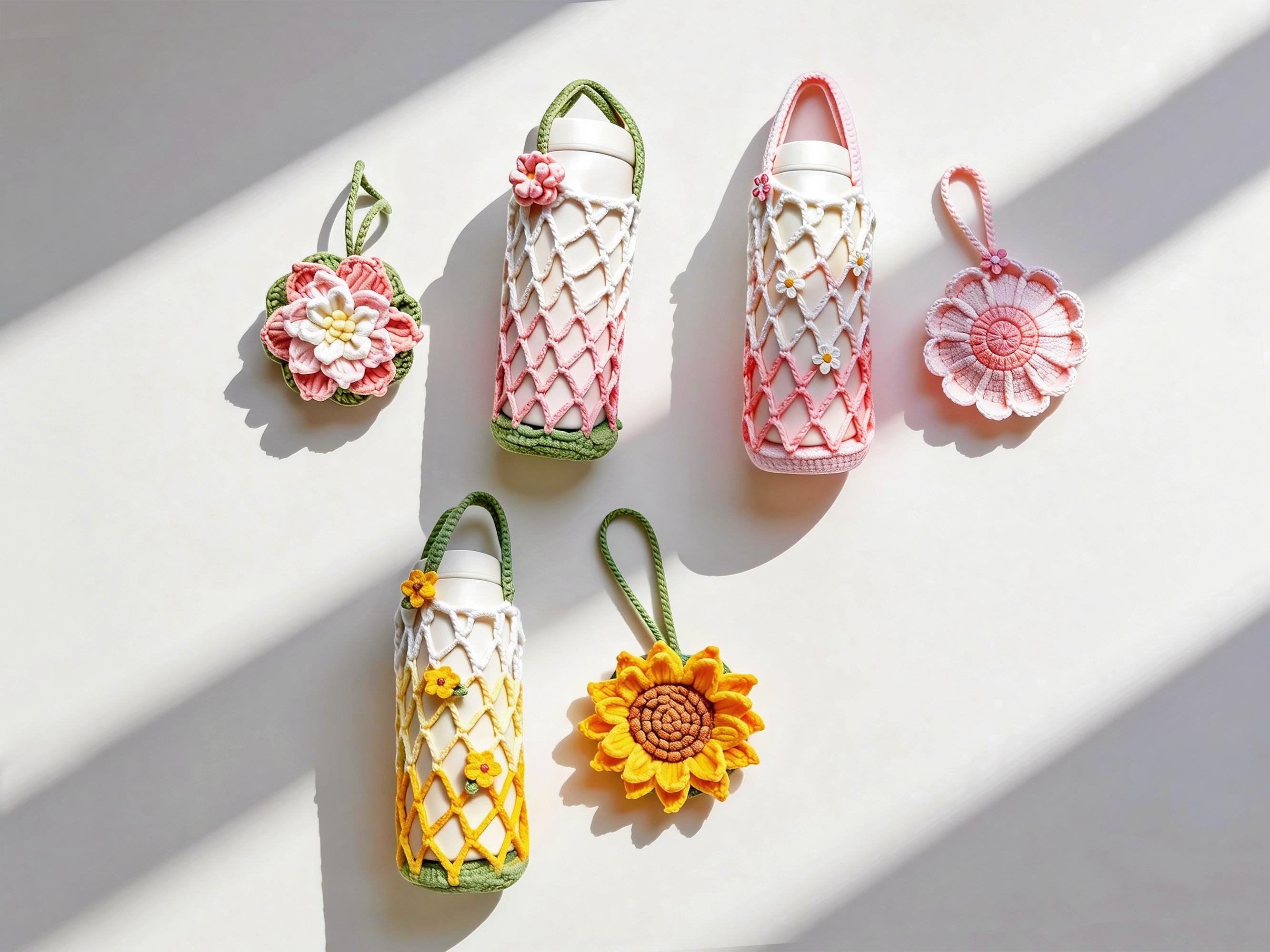 Crochet cup holder - Etsy 日本