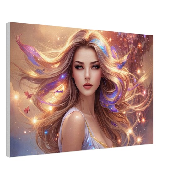 76 Canvas Print - Woman of Light
