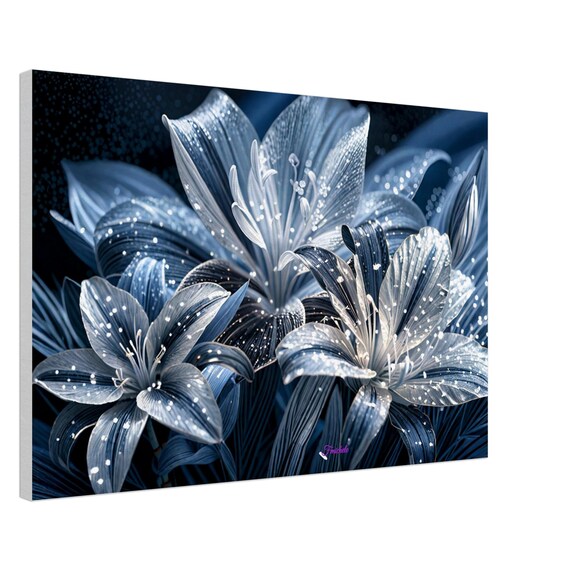 61 Canvas Print - White Lilies