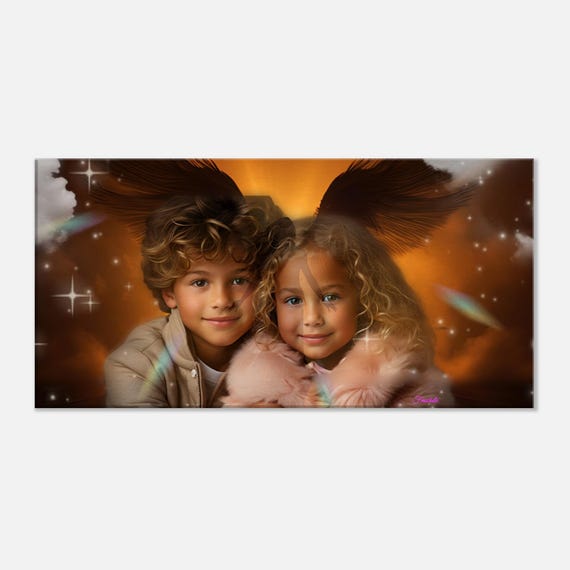 03 Canvas Print - Angel Guardian