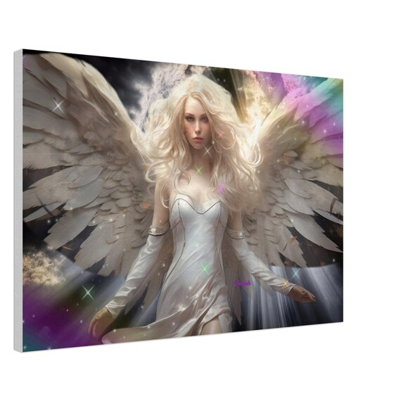05 Canvas Print - Rainbow Angel