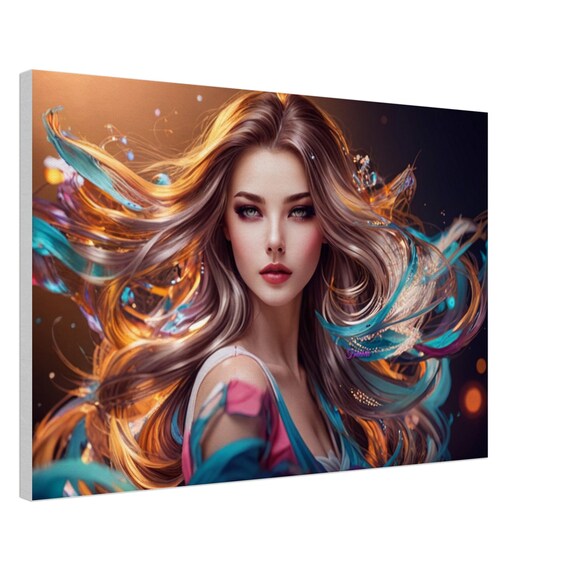 74 Canvas Print - Woman of Colors