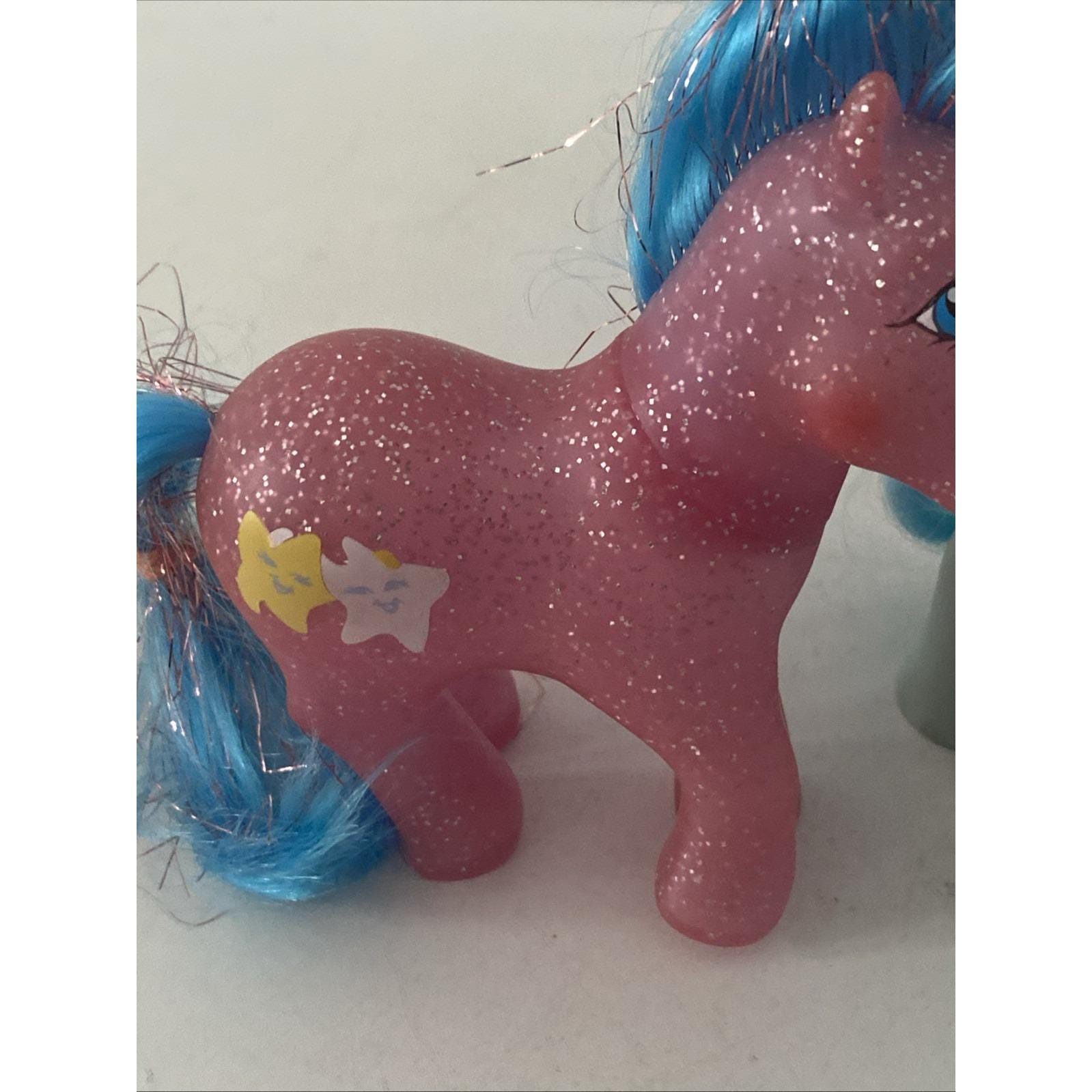 Vtg Lot of 2 My Little Pony G1 Star Dancer & Buddy L Sparkle Pony 1987 ...