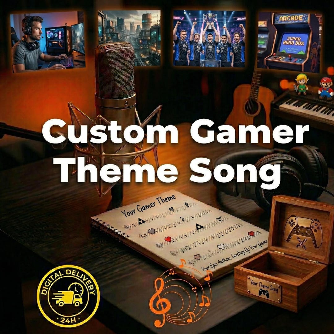 Custom Gamer Theme Song | Personalized Video Game Music | Twitch ...