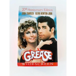 Grease VHS 20th Anniversary Edition - Bonus CD and Original Screenplay Included (1998)