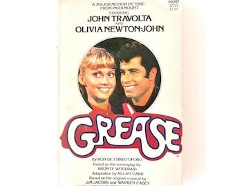 Vintage 1978 Grease Fotonovel Movie Tie in Chapter Book - Etsy