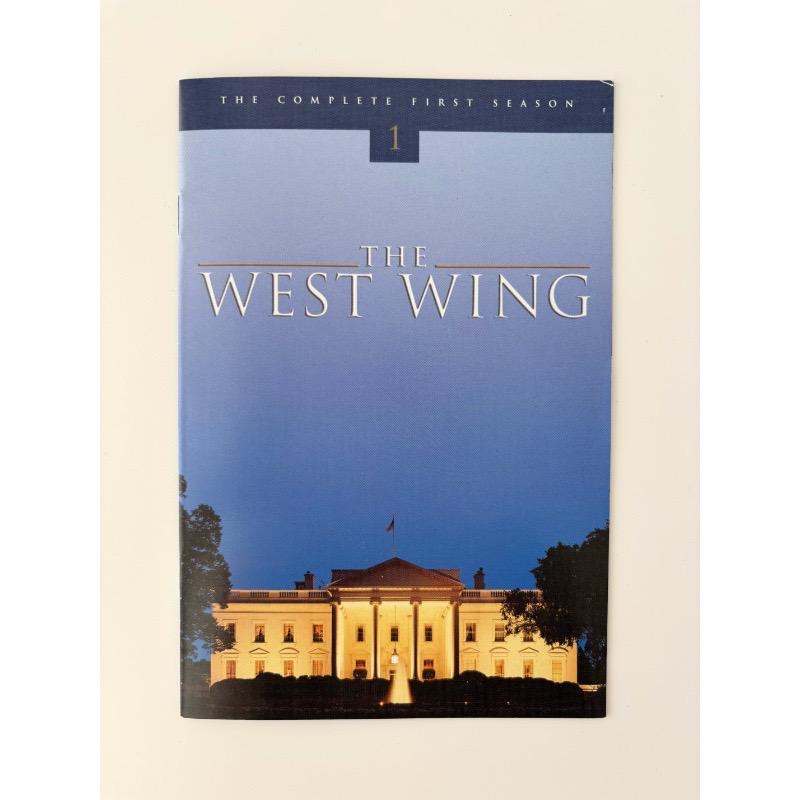 The West Wing DVD - Complete First Season Box Set (2003) - Etsy