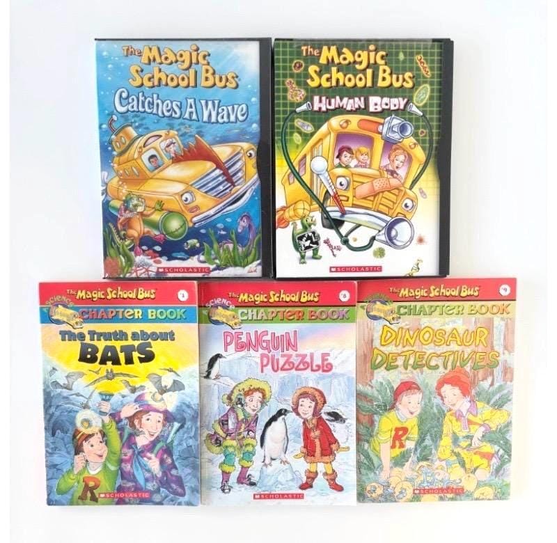 The Magic School Bus Science Adventures Collection - 2 Dvds + 3