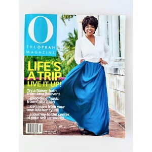 O Magazine by Oprah Winfrey - Summer Travel & Wellness Issue (July 2001)