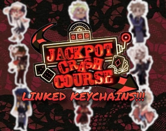 Llaveros enlazados de Jackpot Crash Course [PREVENTA]