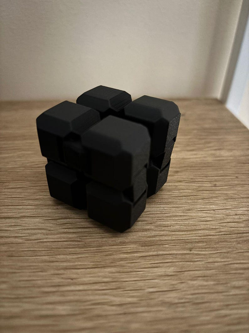 3D Printed Infinity Cube Fidget Toy | Stress Relief, ADHD, Desk Toy ...