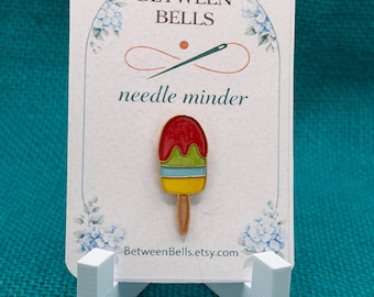 Popsicle Needle Minder for Needlepoint, Cross Stitch, and Embroidery