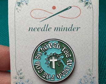 God So Loved the World Needle Minder