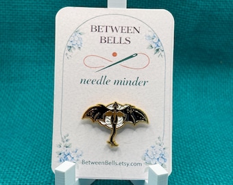 Dragon Needle Minder | Fantasy Enamel Stitching Accessory for Cross Stitch, Embroidery