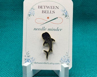 Whale Shark Needle Minder | Ocean Animal Magnet | Coastal Sea Life Design | Marine Lover Gift | Cross Stitch Needle Holder