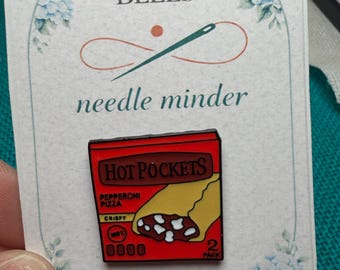 Pepperoni Pizza Pocket Needle Minder