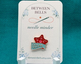 Starfish Ocean Needle Minder for Needlepoint, Cross Stitch, and Embroidery