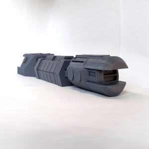 拡張可能なモジュラーSF宇宙船モデルキット（未完成、未塗装）