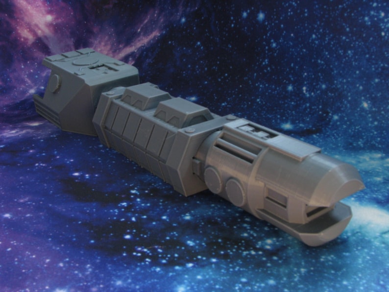 Expandable Modular Sci-fi Spaceship Model Kit (unfinished, Unpainted ...