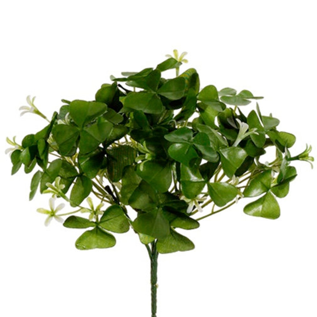 artificial shamrocks for st patricks day