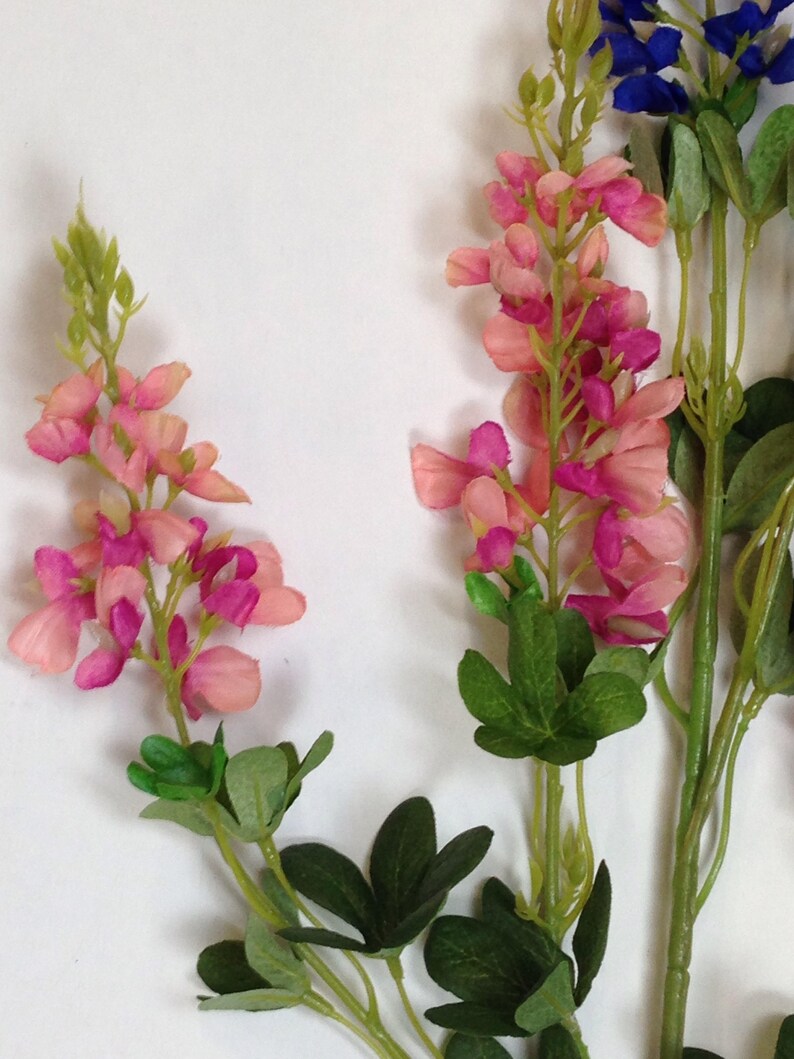 Artificial Texas Blue Silk Texas Etsy