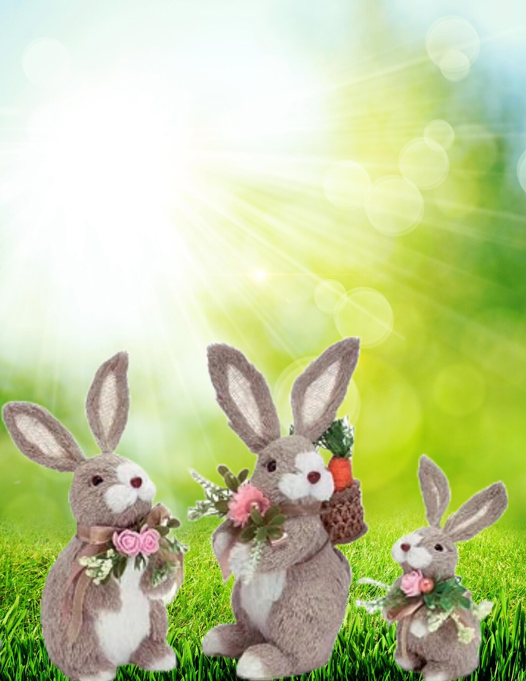 New Easter Bunny Family, Easter Bunny, Easter Bunnies for Crafting ...