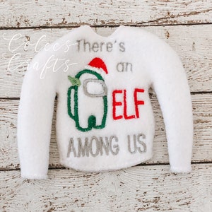 Maglietta da elfo personalizzata * Maglione da elfo di Natale * Vestiti da elfo * Costume da elfo * Vestiti da elfo per le feste