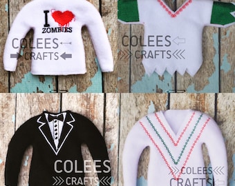 Christmas Elf Clothes: Fleece Elf Shirt or Sweater