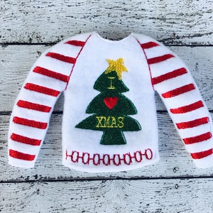 Maglietta da elfo personalizzata * Maglione da elfo di Natale * Vestiti da elfo * Costume da elfo * Vestiti da elfo per le feste