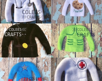 Custom Fleece Elf Shirt: Christmas Holiday Clothes
