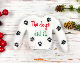 Custom Elf Shirt: Holiday Fleece Elf Costume