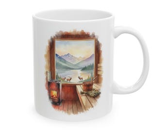 Sauna in Nature Mug  |  Top Bench Sauna Co.