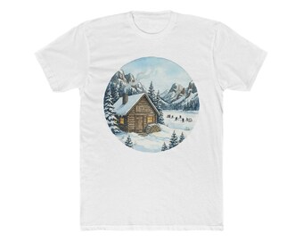 Hockey & Sauna in the Alaska Range T-Shirt | Top Bench Sauna Co