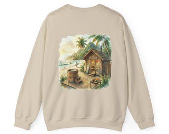 Surf & Sauna Crewneck  |  Top Bench Sauna Co.