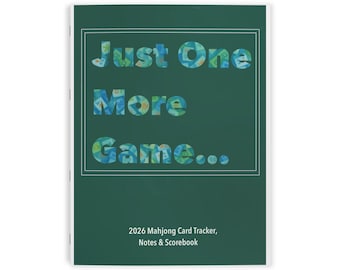 Cuaderno de anotaciones de Mahjong / Rastreador de partidas de Just One More