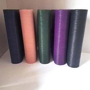 A6 Cash Budget Binder with Gold Rings | Vegan Leather Organizer for Envelopes