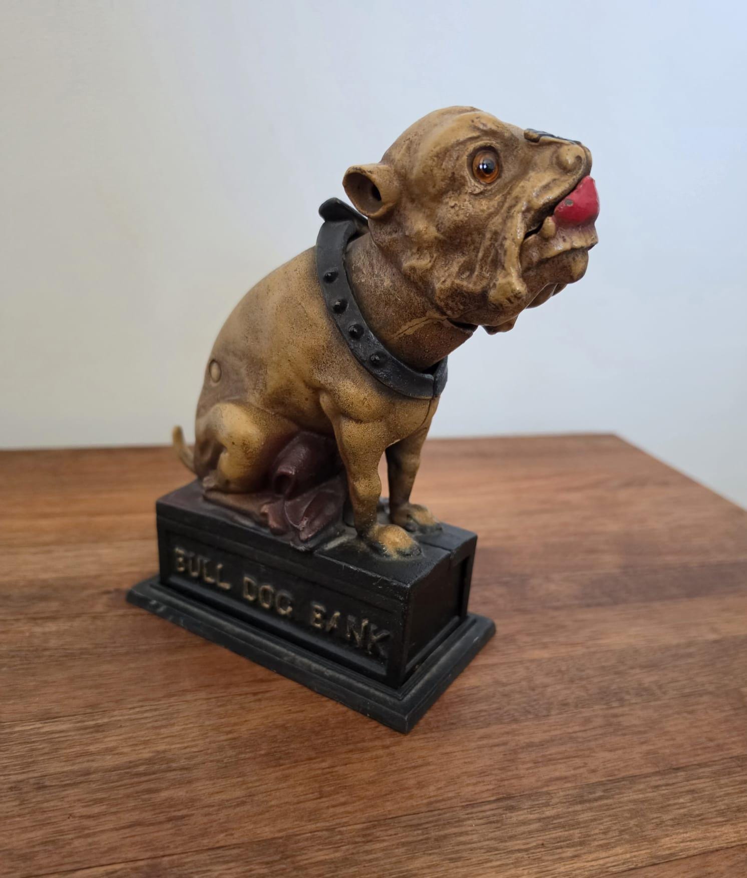 ヴィンテージ ブルドッグ ブロンズオブジェ 】パグ・フレブル・ブル・銅像彫刻 Antique Cast Iron Bulldog - Etsy