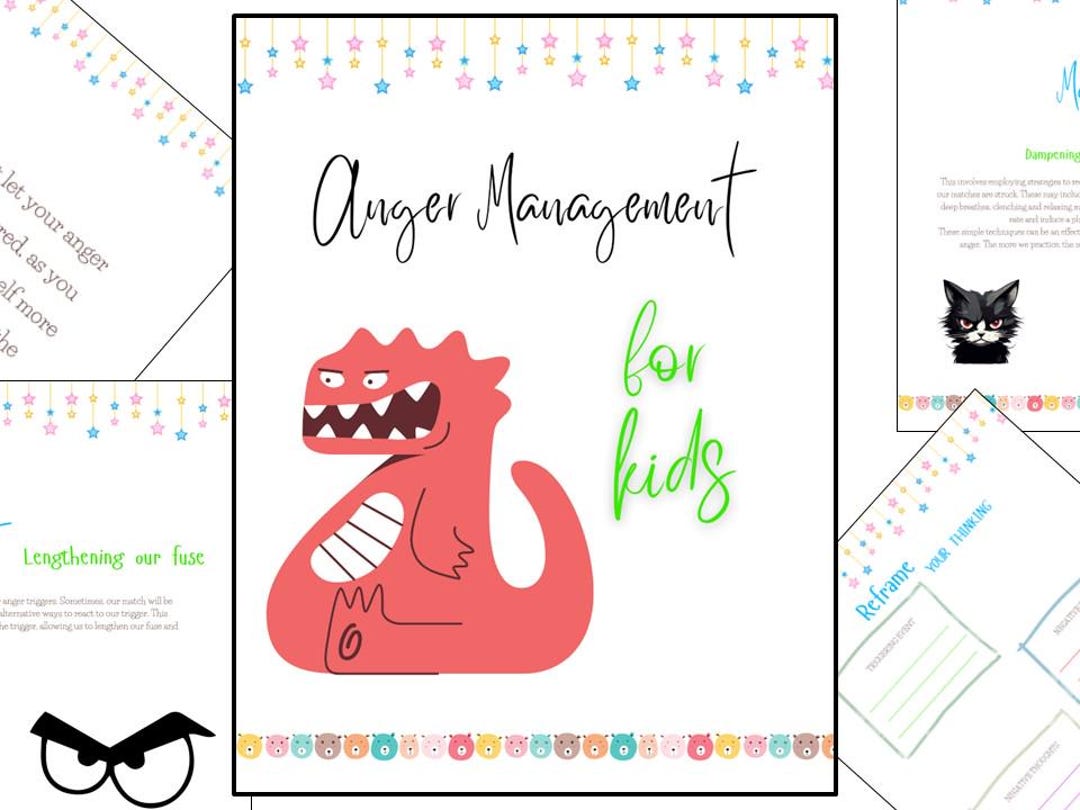 Anger Management Tools for Kids: Emotional Learning, Calm-down Guide ...