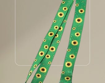 Sunflower Autism Badge Holder - Flights ID - Airline - Neurodivergent - Gift - Invisible Disability ID - kid Adult