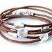 see more listings in the Leather Wrap Bracelets section