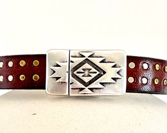 Leather Cuff Bracelets for Women, 40th Birthday Gifts for Women, Girlfriend Gift,