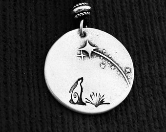 Hare Necklace, Birthday Gifts, Gift for Best Friend Female,