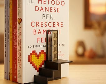 Unique Bookend with Secret Door and Ladder | Designer Bookends for Bookshelves | Gift for Readers and Book Lovers BookTok