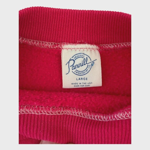 Vintage Sweatshirt Baby Rudolph Reindeer Chenille View 5
