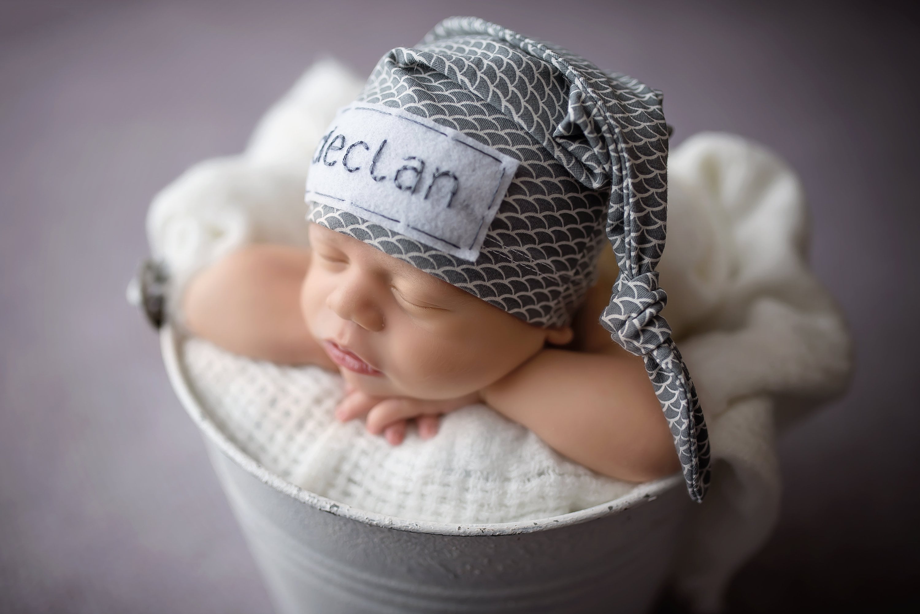 Personalized baby hat hospital hat boy newborn photo Etsy